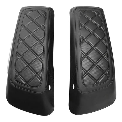 Voodoo Cycle House Saddlebag Lid Covers For Harley-Davidson Touring Models Road King Street Glide 2014-UP