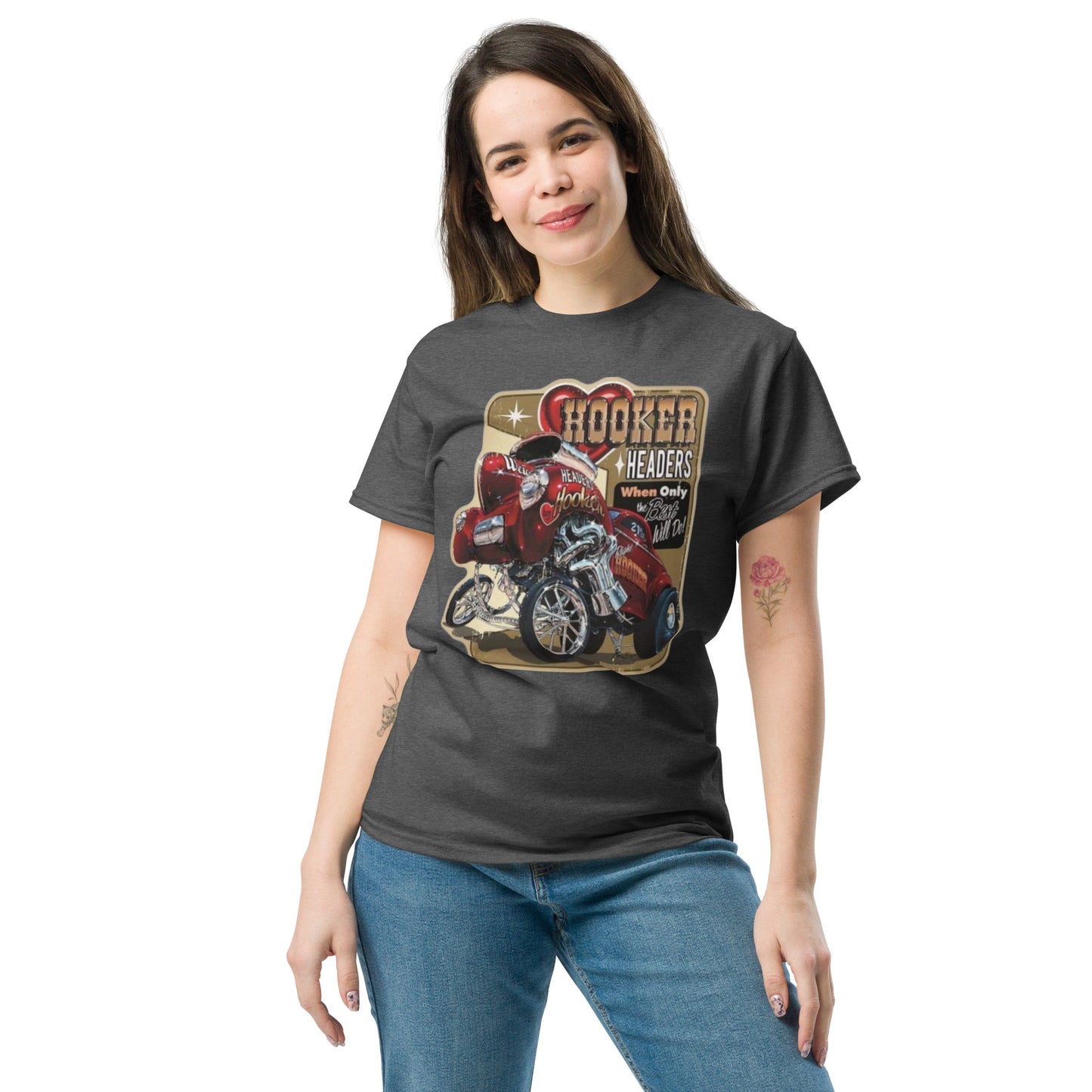 HOOKER HEADERS Unisex classic tee