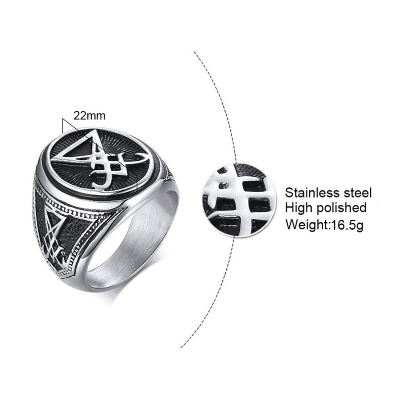 Unisex stainless hot sale steel rings