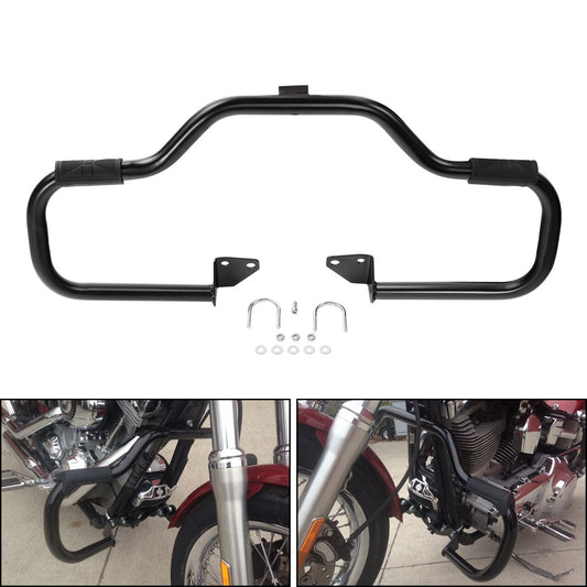 Voodoo Cycle House Custom Highway Crash Bar For Harley-Davidson 2006-2017 Dyna, Street Bob, Fat Bob, Low Rider, Wide Glide, And Super Glide Models