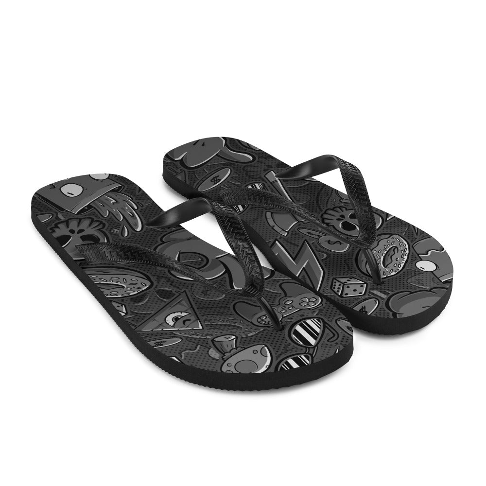 VOODOO MACHINE CO. Flip Flops Voodoo Cycle House LLC