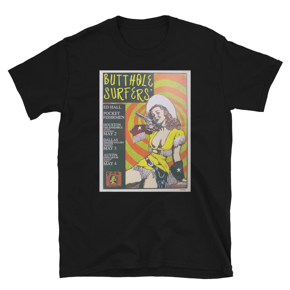 BUTTHOLE SURFERS BAND Short-Sleeve Unisex T-Shirt – Voodoo Cycle House LLC