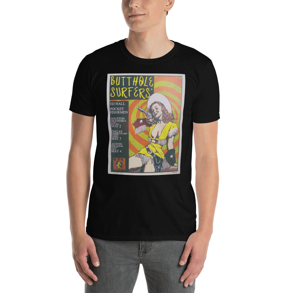 BUTTHOLE SURFERS BAND Short-Sleeve Unisex T-Shirt – Voodoo Cycle House LLC